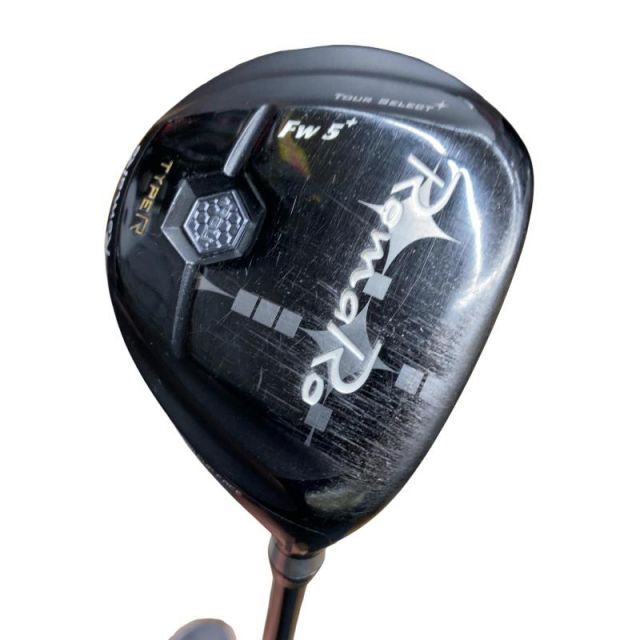 【中古】 RomaRo RomaRo Ray TYPE R TOUR SERECT 5W+ フェアウェイウッド FW 純正特注シャフト (フレックスSR) メンズ 男性用 右利き 右用 Cランク ゴルフクラブ