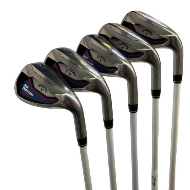ジャンク】 Callaway BIG BERTHA BETA アイアンセット6-9,P 5本セット
