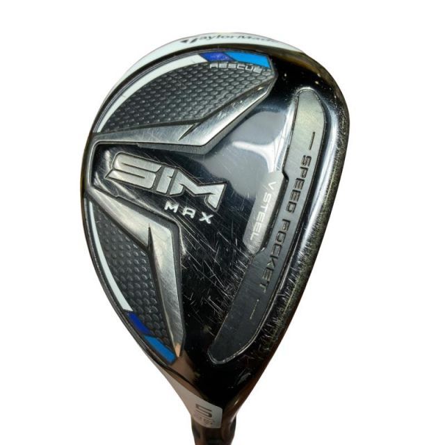 【中古】 テーラーメイド SIM MAX U5 ユーティリティ UT TENSEI BLUE TM60(UT) (フレックスR) メンズ 男性用 右利き 右用 Cランク ゴルフクラブ