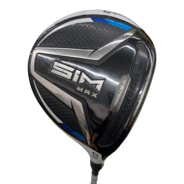 【中古】 テーラーメイド SIM MAX 5W フェアウェイウッド FW TENSEI BLUE TM50(FW) (フレックスS) メンズ 男性用 右利き 右用 Cランク ゴルフクラブ