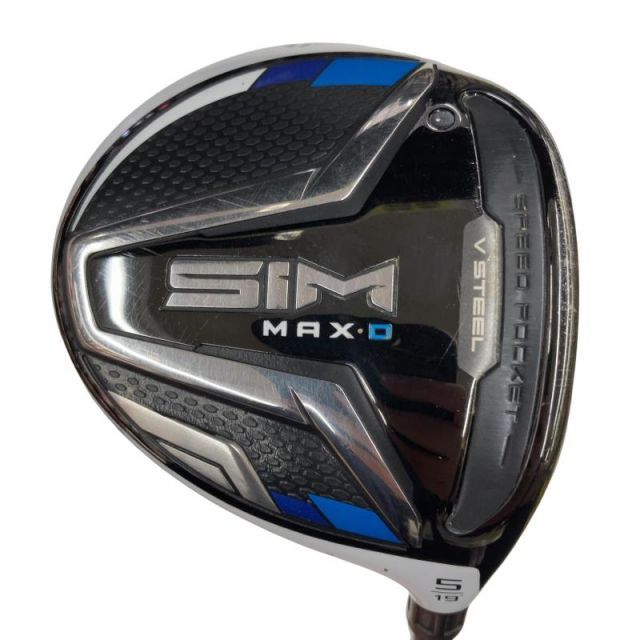 【中古】 テーラーメイド SIM MAX-D 5W フェアウェイウッド FW リシャフト (フレックスその他) メンズ 男性用 右利き 右用 Dランク ゴルフクラブ