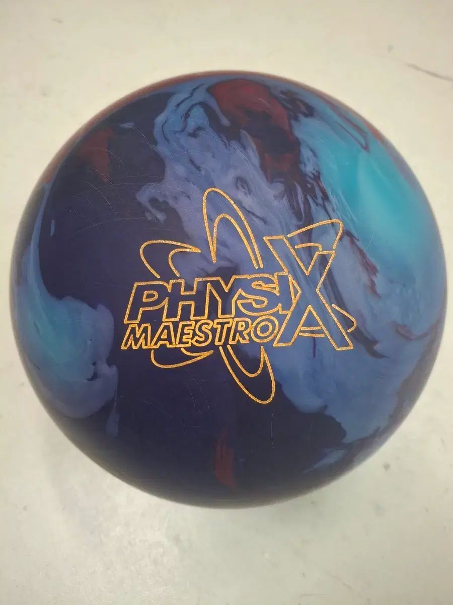 中古ボーリングボール-ストーム マエストロフィジークス-フックボール- 15 パウンド-公式球-トゥーPing 即時 使用