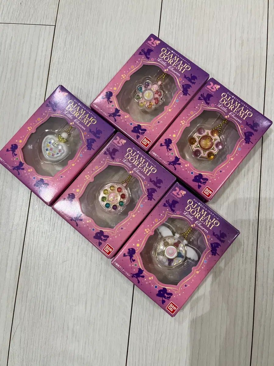 おジャ魔女どれみ リートルチャーム 5種 フルセット 5,691円