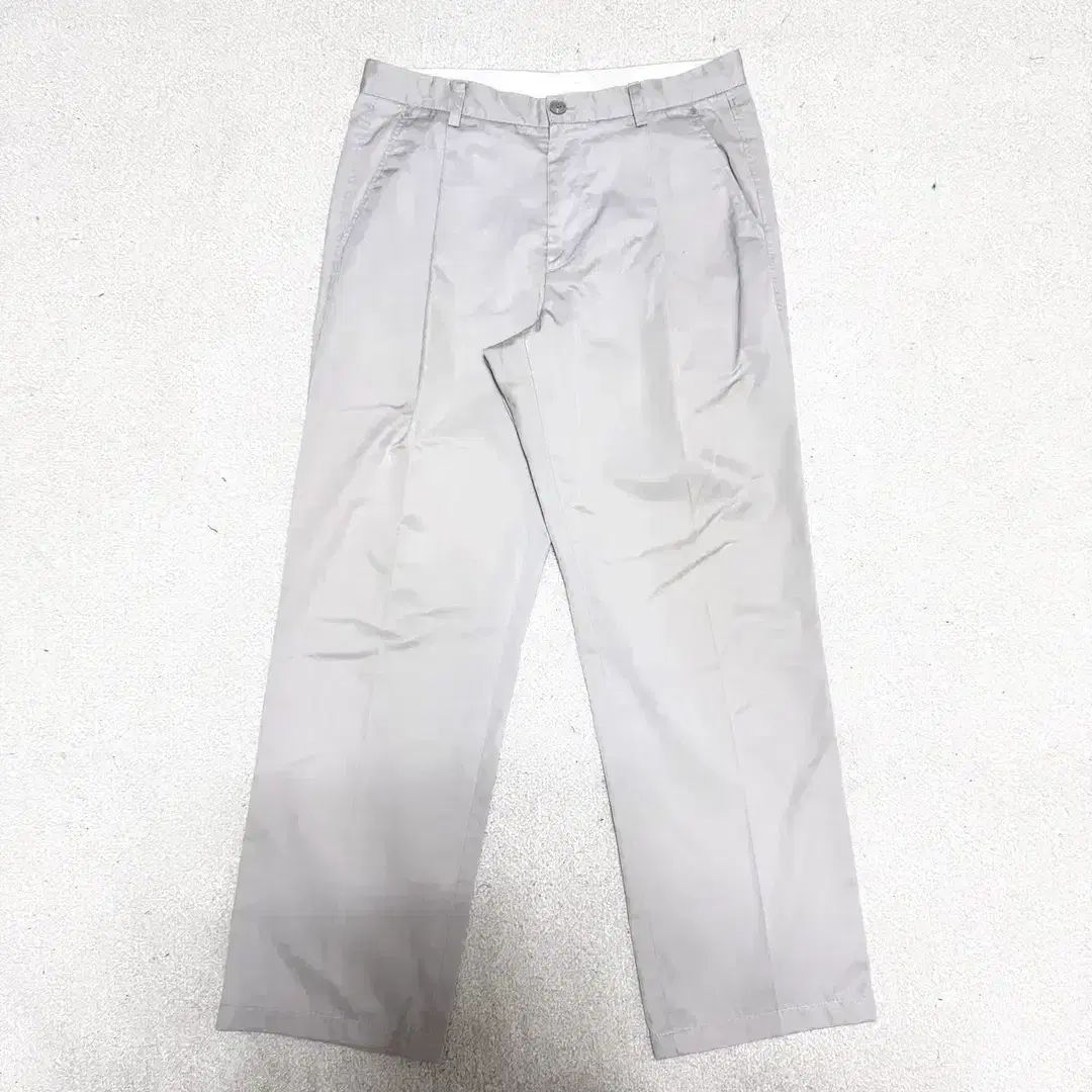 33 ラコステ チノ パンツ ズボン グレー lacoste 86