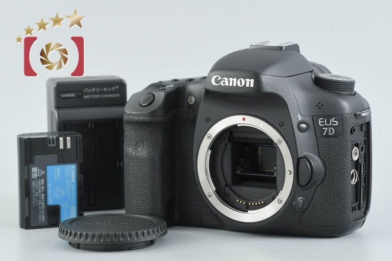 【中古】Canon キヤノン EOS 7D デジタル一眼レフカメラ