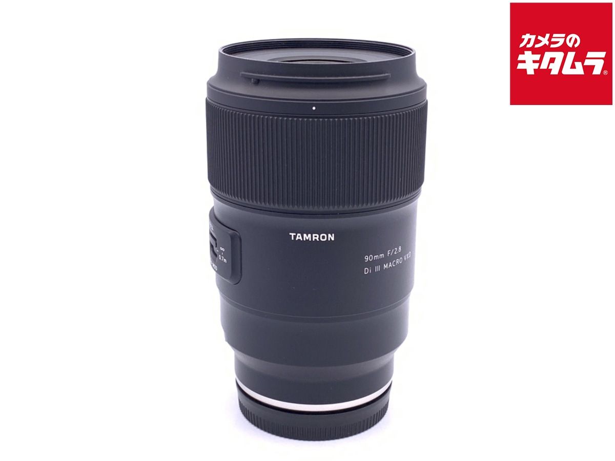 【中古】 【美品】 タムロン 90mm F2.8 Di III MACRO VXD ソニーE用 (Model F072)