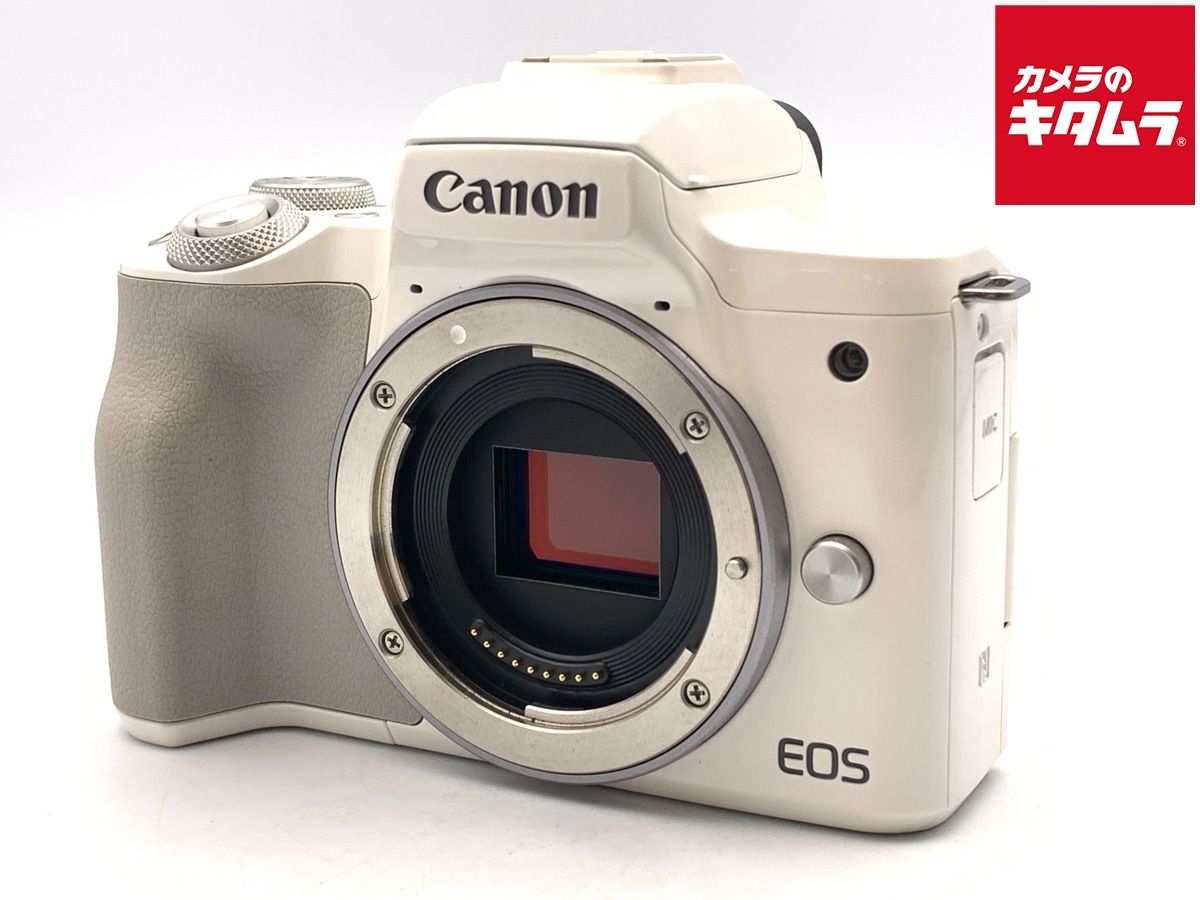【中古】 【良品】 キヤノン EOS Kiss M ボディ ホワイト