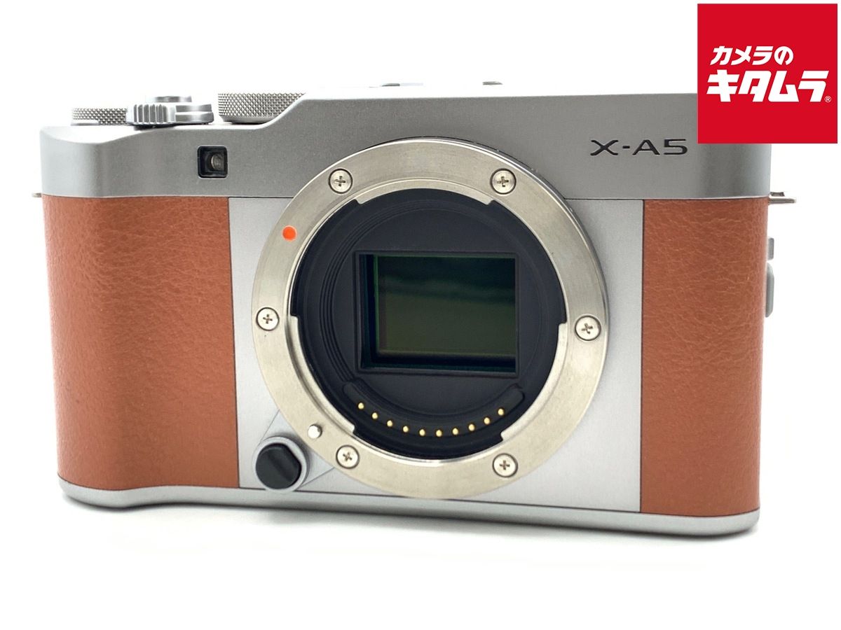 【中古】 【並品】 フジフイルム X-A5 ボディ ブラウン