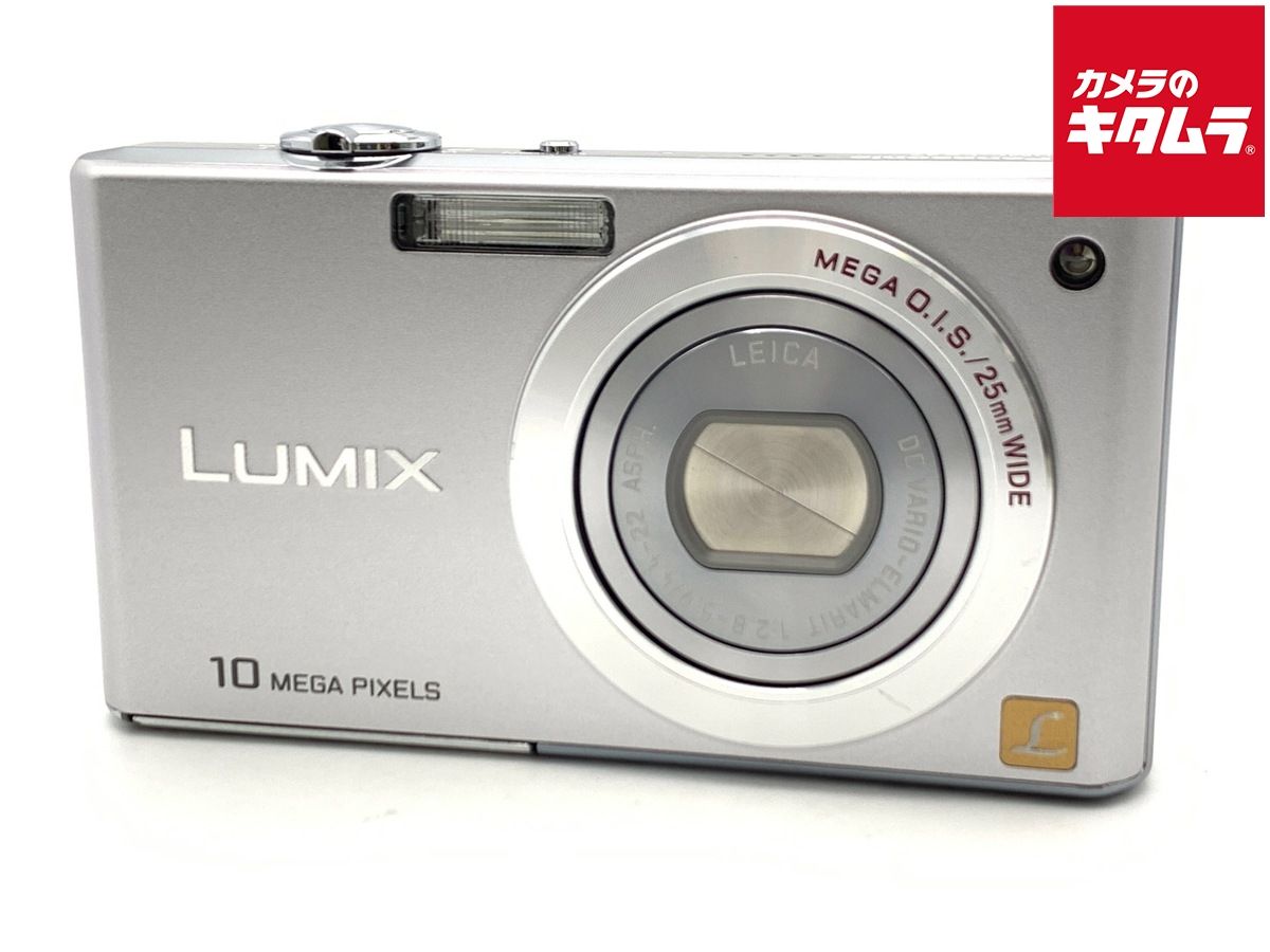 【中古】 【並品】 パナソニック LUMIX DMC-FX37-S プレシャスシルバー