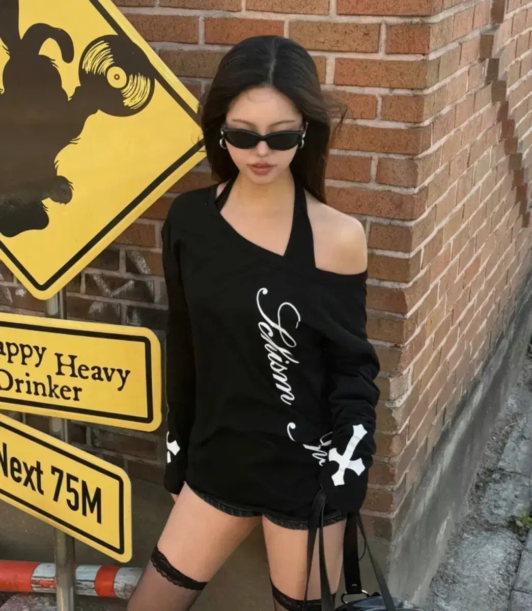 スキーイズム INDUcing LOOSE FIT LONG SLEEVE AND HALTER