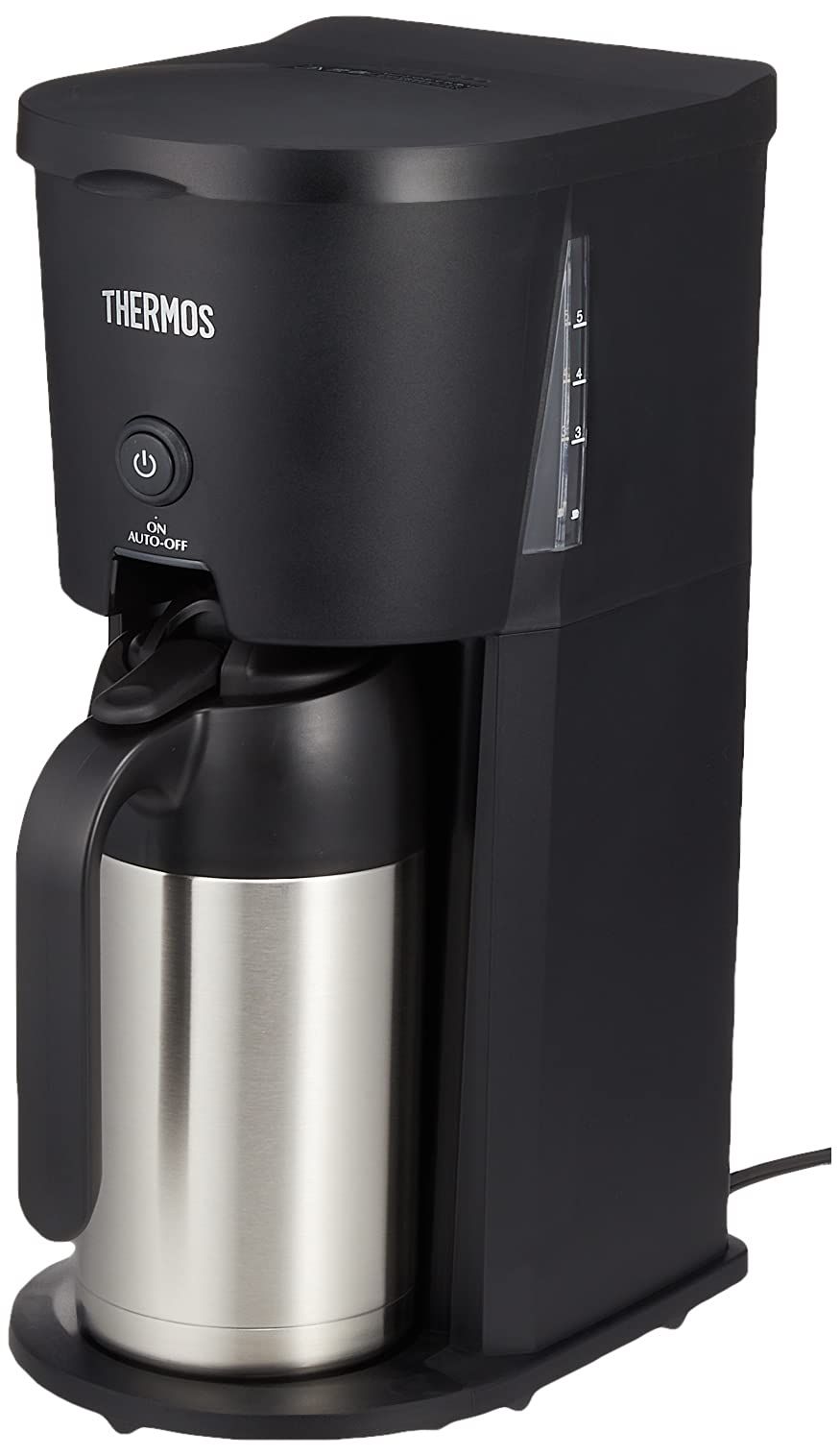 サーモス(THERMOS) 真空断熱ポット コーヒーメーカー 0.63L ブラック ECJ-700 BKk2-677