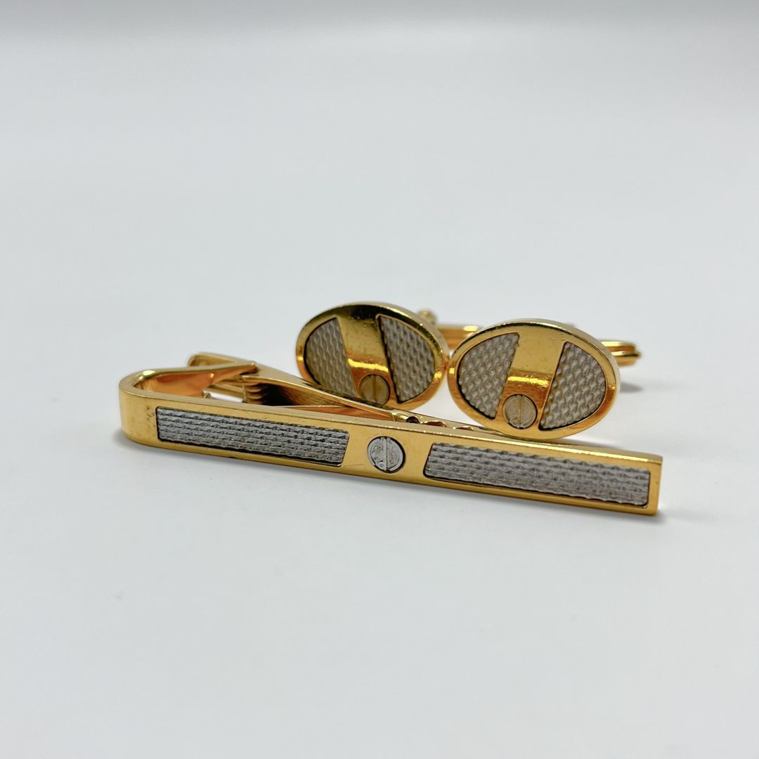 Dunhill ダンヒル 美品 ZKRA068 ネクタイピン カフリンクス - メルカリ