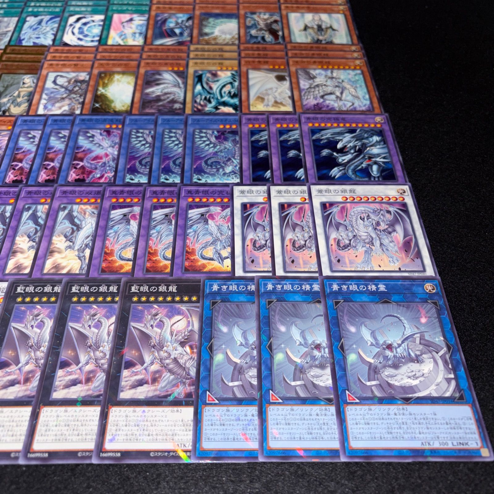 No.PP575 遊戯王 ブルーアイズ デッキパーツ 海馬瀬人 青眼の白龍 青き