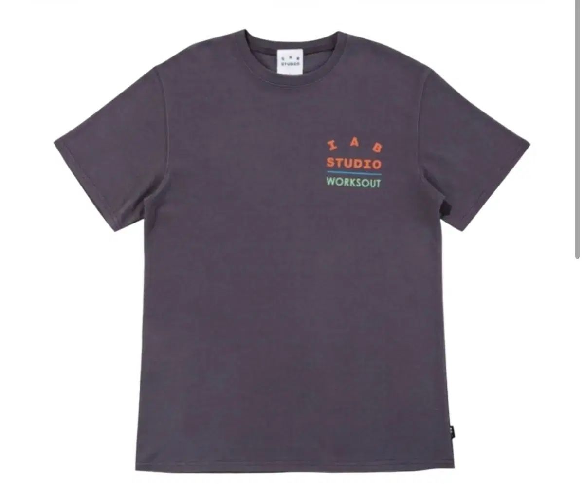 IAB Studio アイエプスタジオ ワークスアウト 半袖 Tシャツ チャコール l