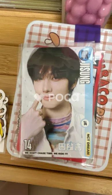 NCT チソン NCT DREAM ポップアップ [TIME RIDERS] RANDOM TRADING