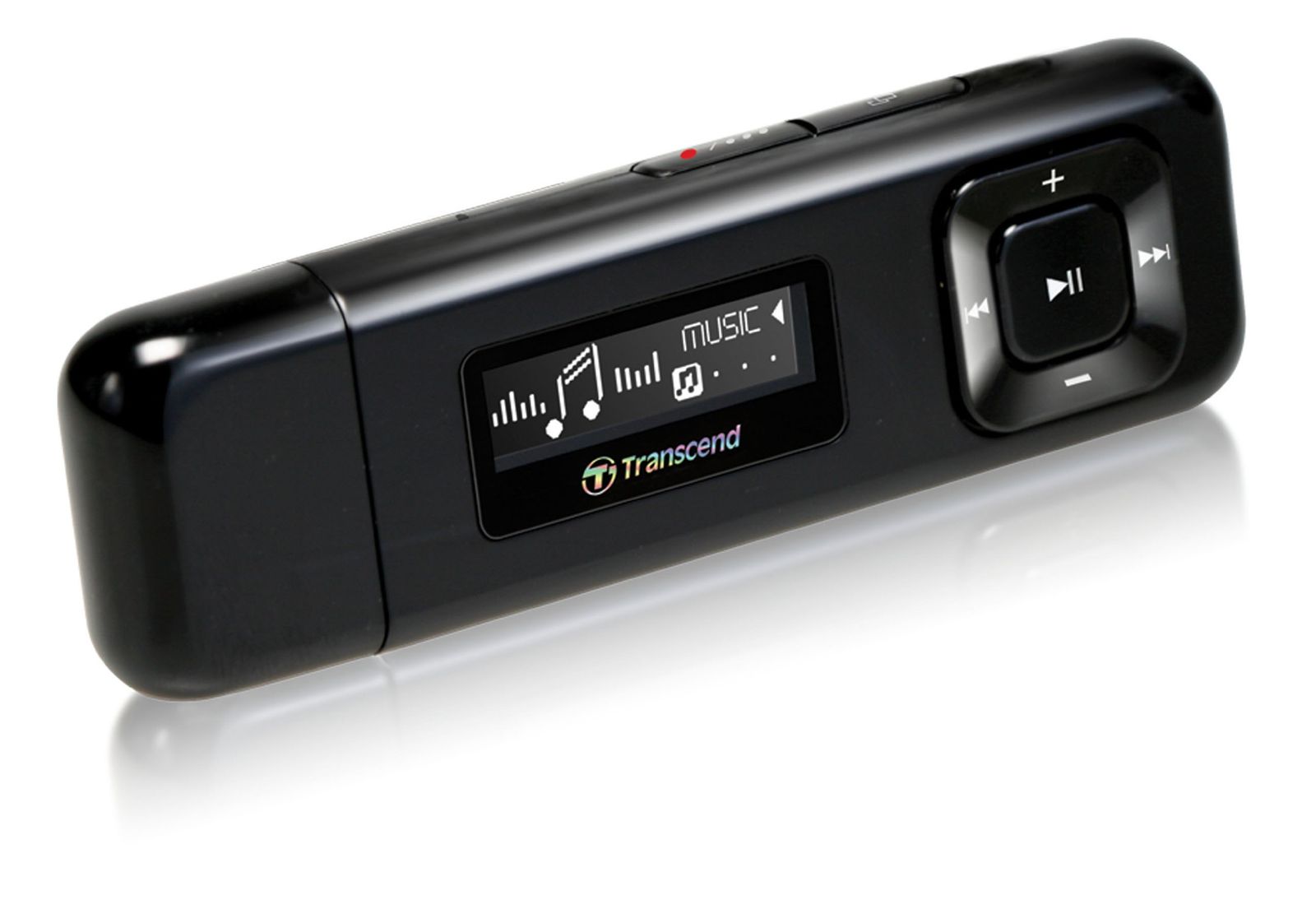 Transcend MP3プレーヤー MP330 8GB ブラック TS8GMP330K [ブラック]