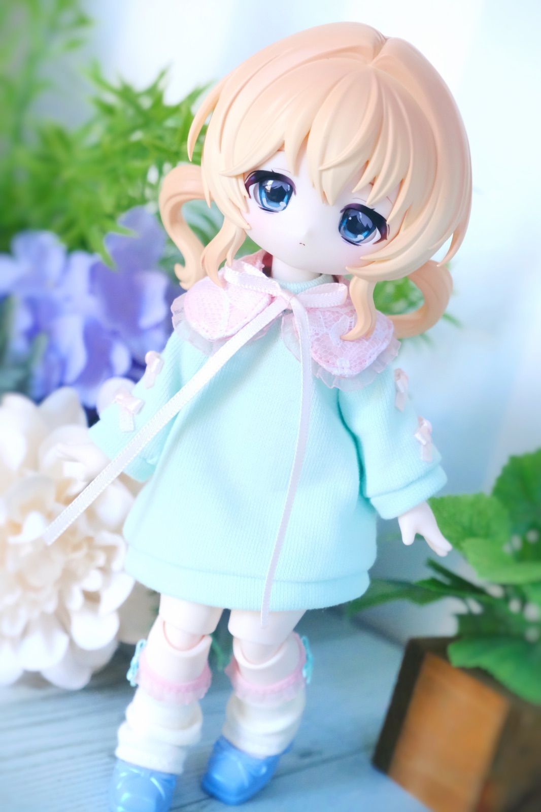 【1/6】小さなリボンのワンピースセット ボニーバニー6 ボニバニ6 6,090円