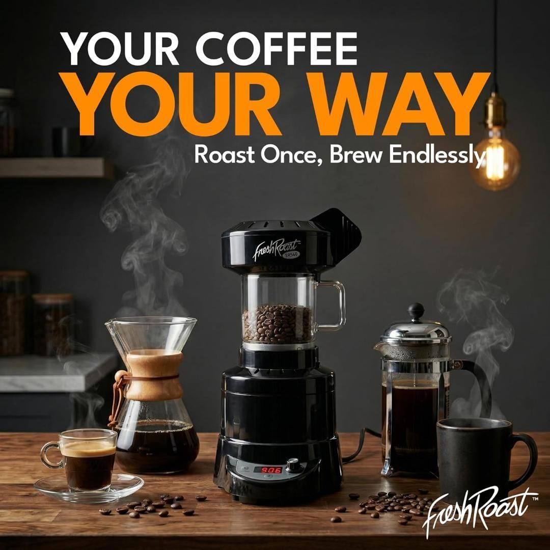 SR500 自動 コーヒー豆 ロースター Fresh Roast社 変圧器無し - メルカリ