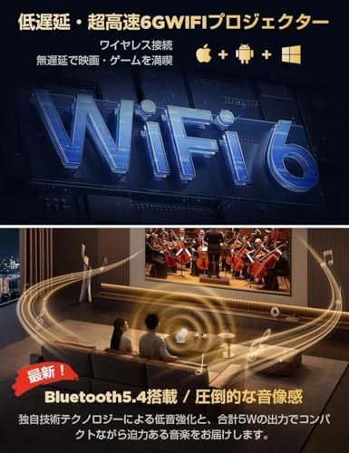 プロジェクター 家庭用【2026年進化モデル！ 28000LM・4K対応・最新