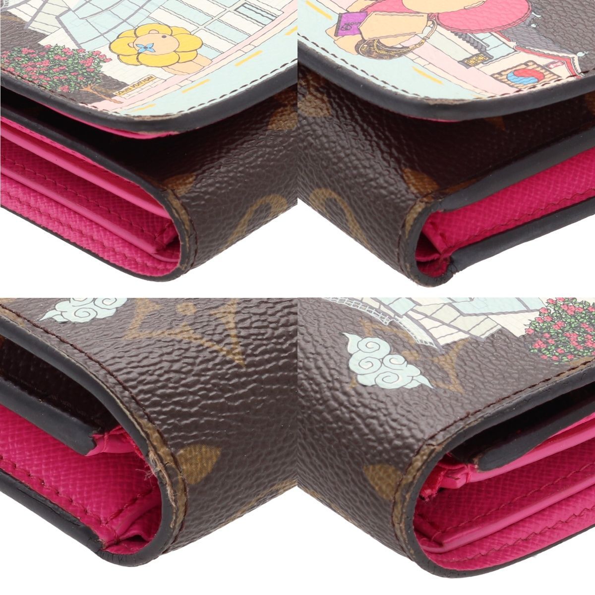 中古】 LOUIS VUITTON ルイ・ヴィトン ポルトフォイユ ヴィクトリーヌ 