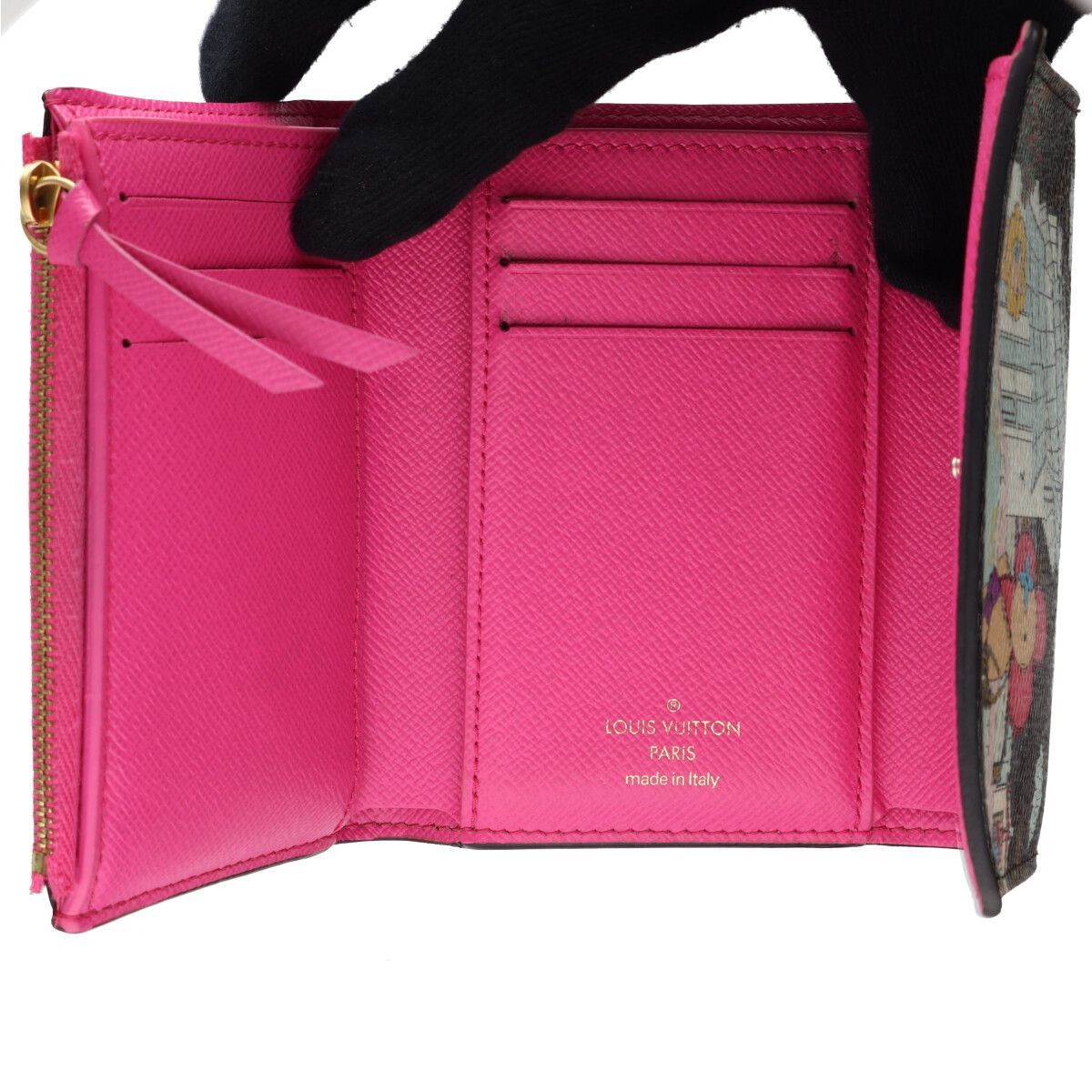 中古】 LOUIS VUITTON ルイ・ヴィトン ポルトフォイユ ヴィクトリーヌ 