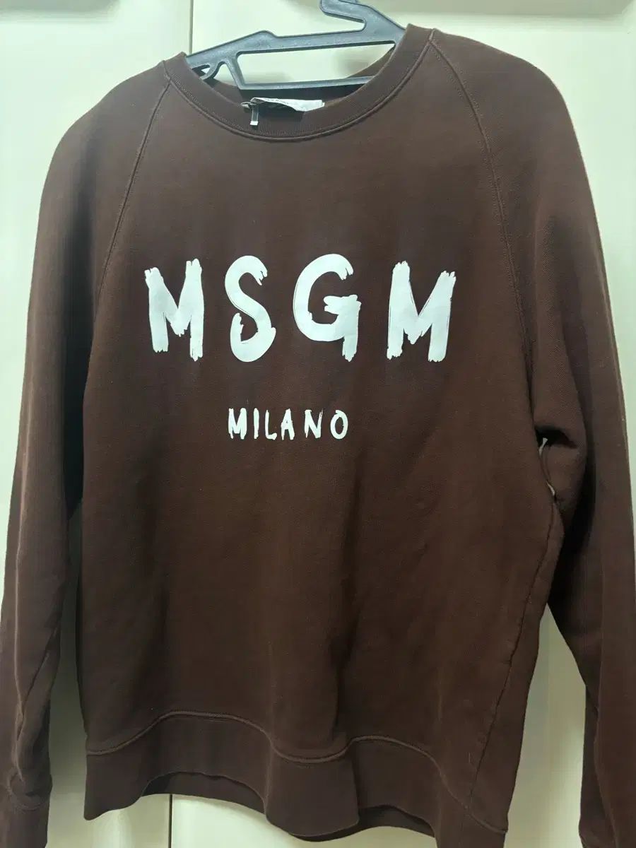 MSGM ブラウン スウェット