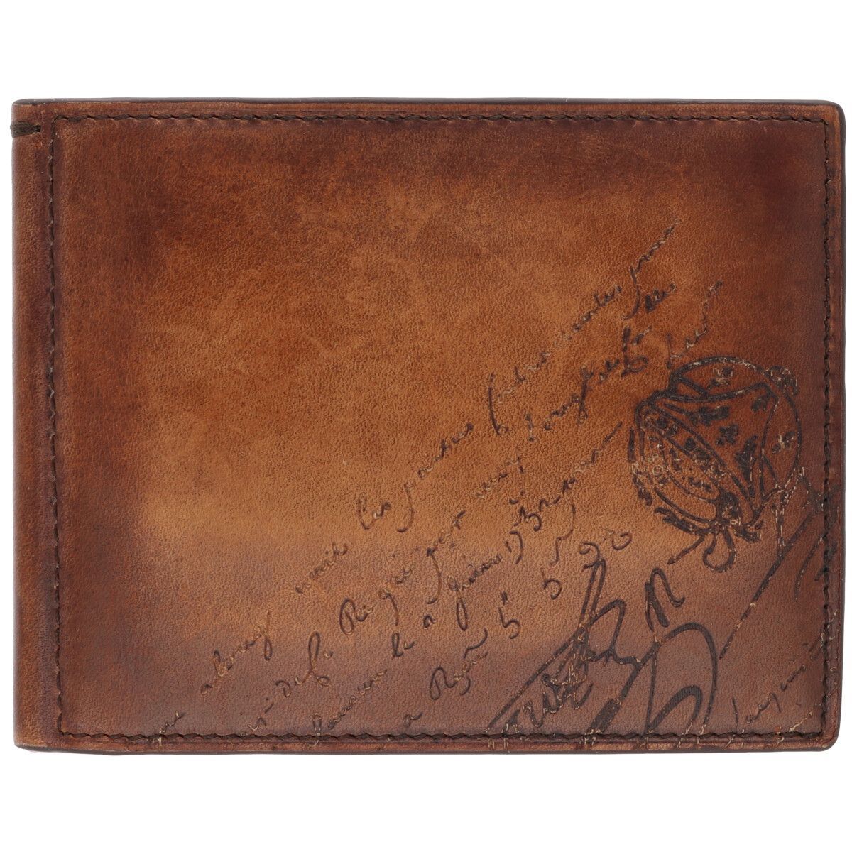 中古】 Berluti ベルルッティ フィギュア コイン スクリットレザー
