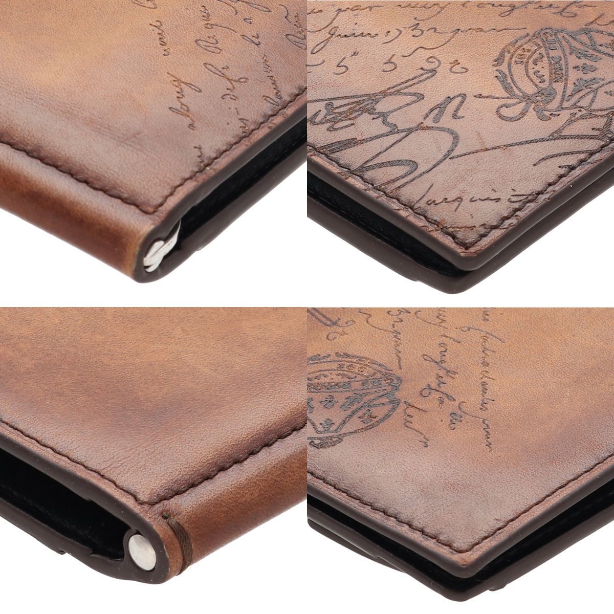 中古】 Berluti ベルルッティ フィギュア コイン スクリットレザー