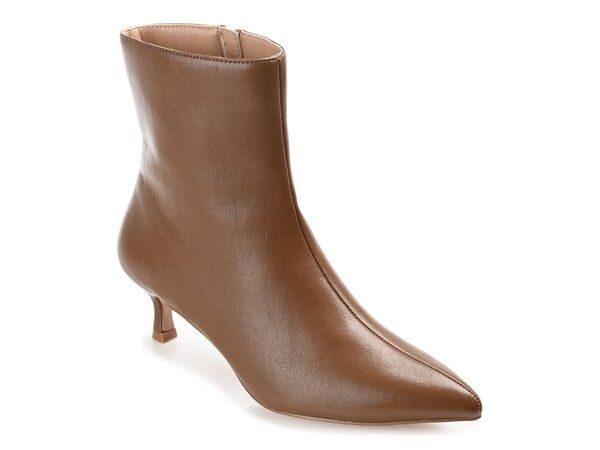 ジュルネ コレクション レディース シューズ ブーツ・レインブーツ Journee Collection Arely Bootie Dark Brown ブラウン