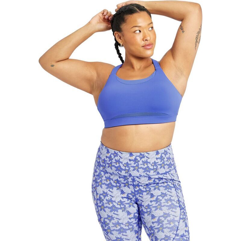 オイセル レディース アンダーウェア ブラジャー Oiselle Boom Bra Womens Blue Rapids ブルー
