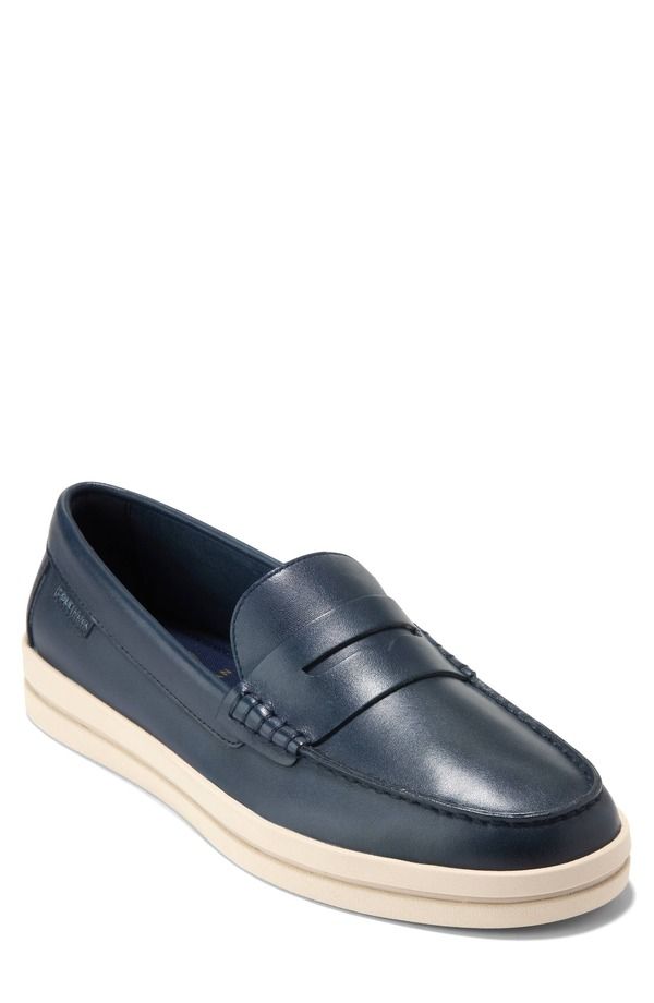 コールハーン メンズ シューズ スリッポン・ローファー Cole Haan Pinch Weekend Penny Loafer Navy Blazer Angora ネイビー