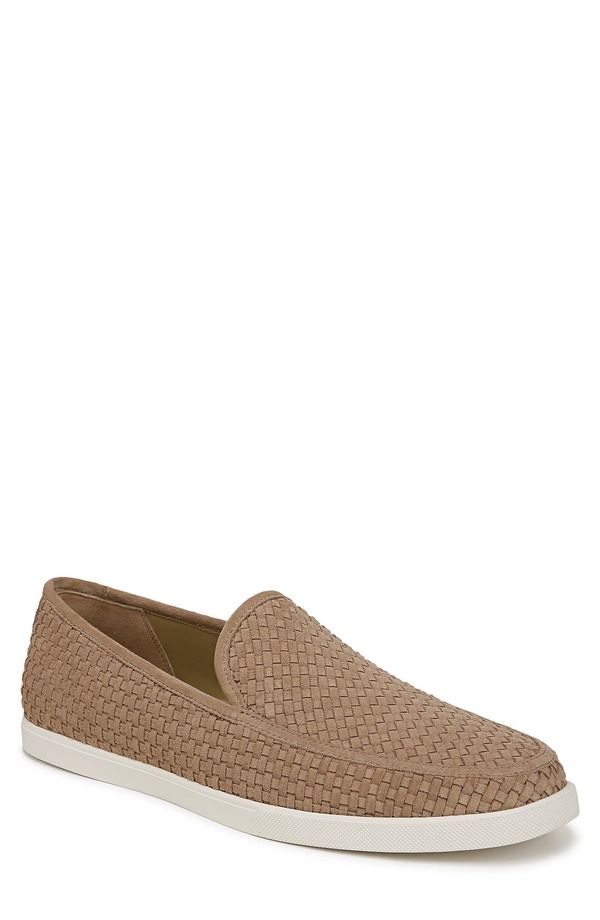 ヴィンス メンズ シューズ スリッポン・ローファー Vince Sonoma Weave Loafer New Camel キャメル