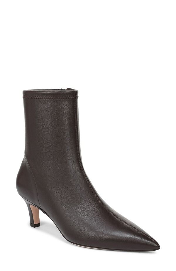 フェイバリット ドーター レディース シューズ ブーツ・レインブーツ Favorite Daughter Sasha Bootie Coffee Brown Stretch Leather ブラウン