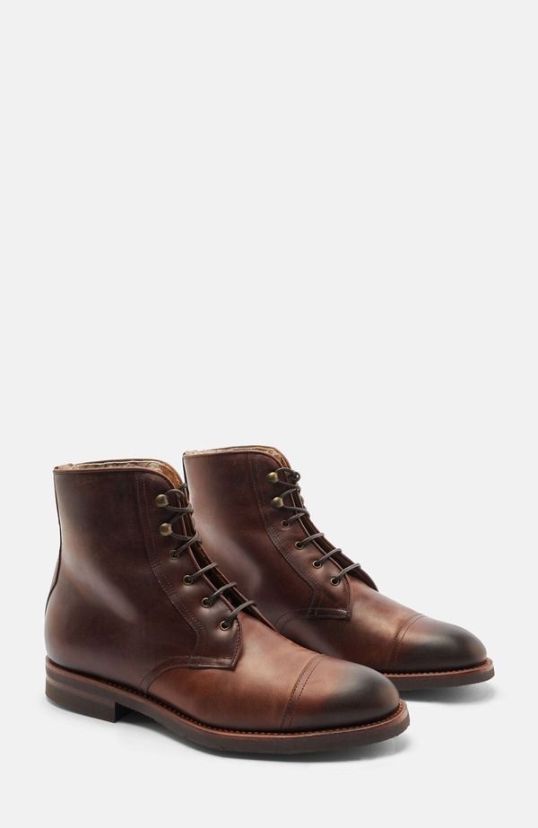 スカロッソ メンズ シューズ ブーツ・レインブーツ SCAROSSO Paolo Boots Brown Calf ブラウン