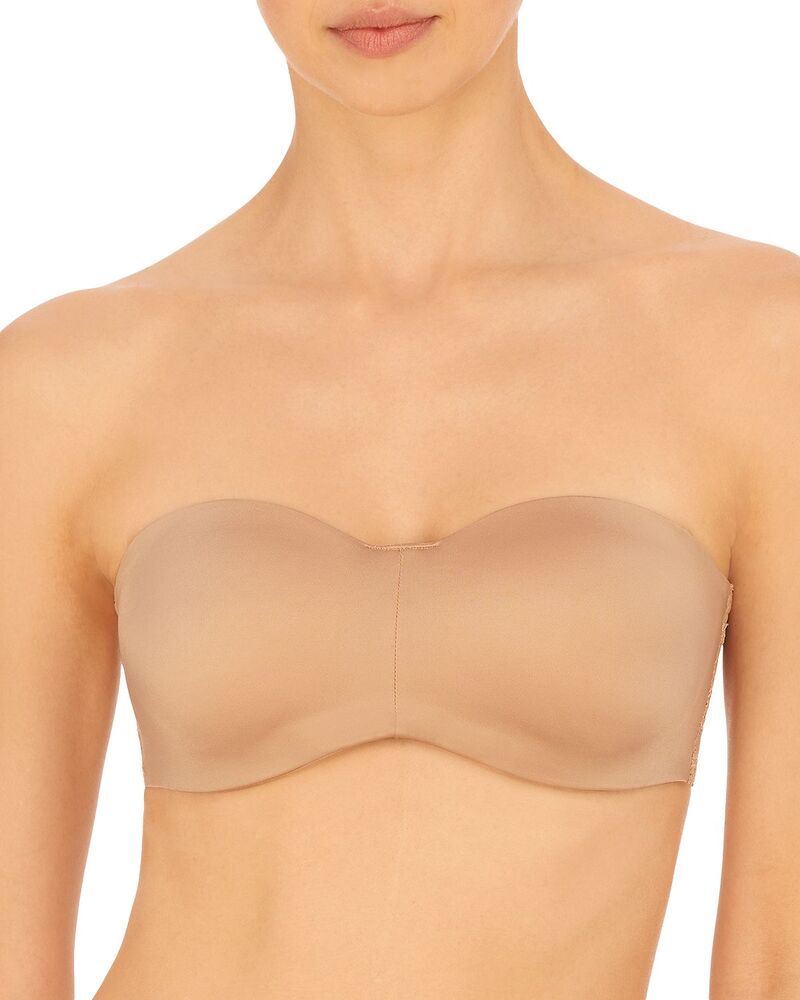 ナトリ レディース アンダーウェア ブラジャー レース Natori Adapt Bandeau Lace Back Bra Cafe