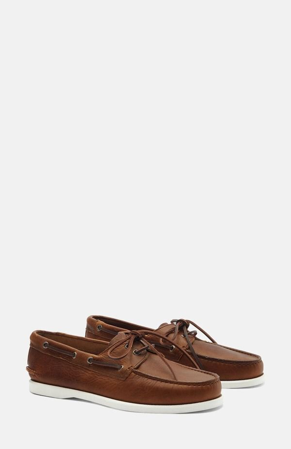 スカロッソ メンズ シューズ スリッポン・ローファー SCAROSSOrlando Boat Shoes Cigar Calf
