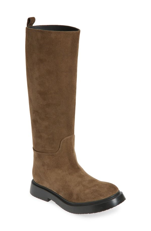 プロエンザショラー レディース シューズ ブーツ・レインブーツ Proenza Schouler Banknee High Boot Bark