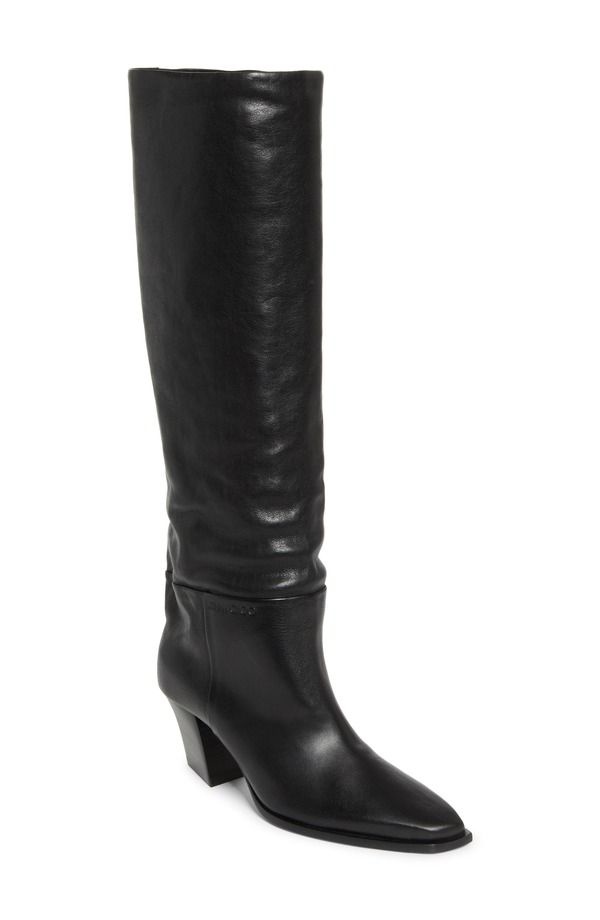 ジミーチュー レディース シューズ ブーツ・レインブーツ Jimmy Choo Hart Knee High Boot Black ブラック