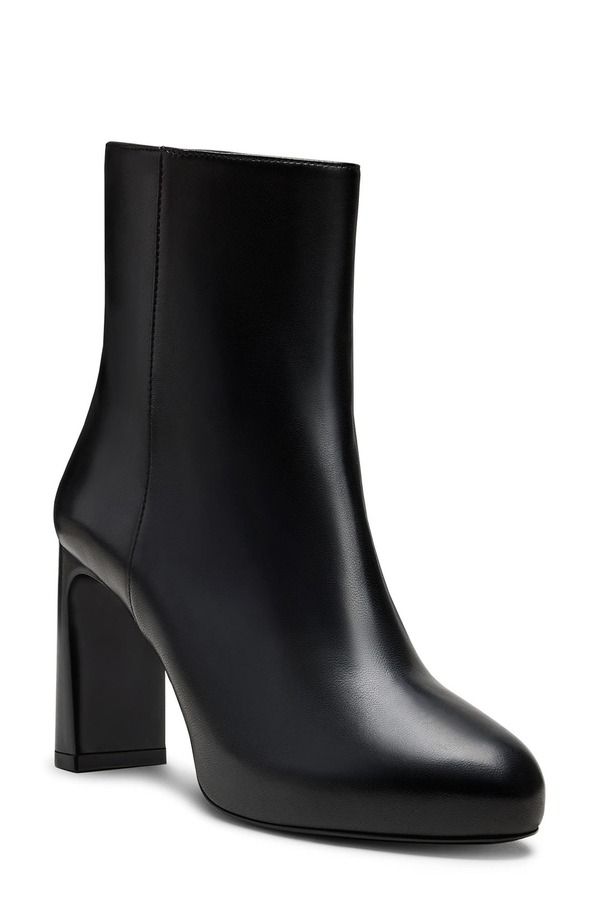 スチュアート ワイツマン レディース シューズ ブーツ・レインブーツ プラットフォーム Stuart Weitzman Babette Platform Zip Bootie Black ブラック