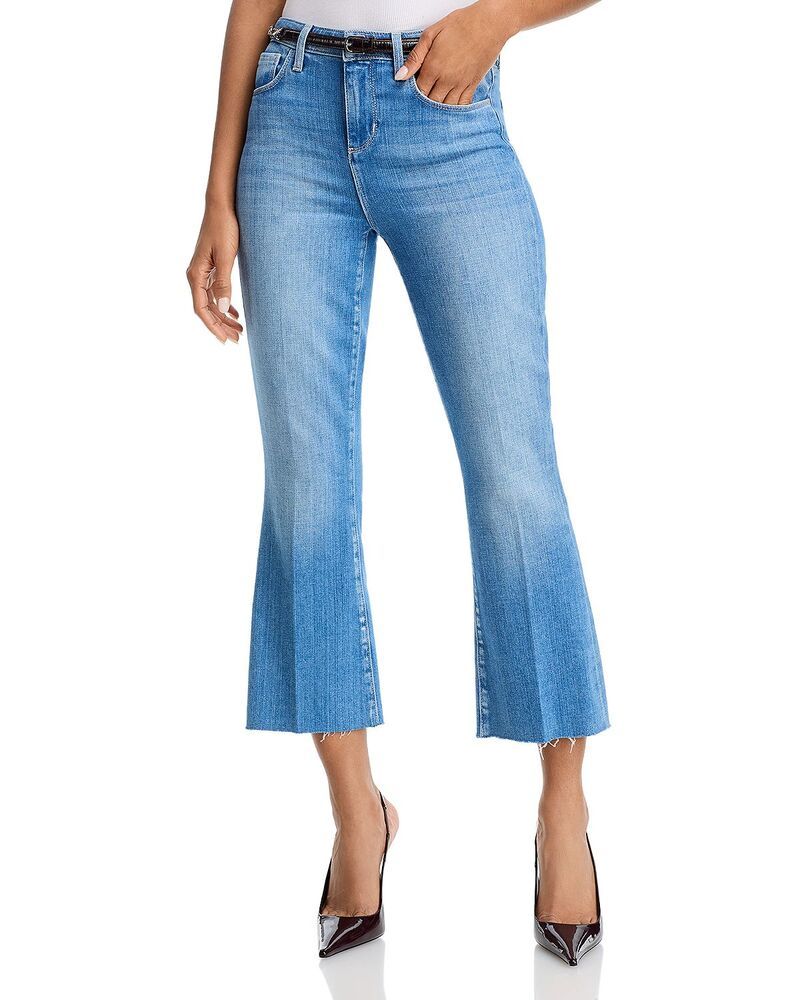 ラジャンス レディース ボトムス デニムパンツ ジーンズ LAGENCE Kendra High Rise Crop Flare Jeans in Getty