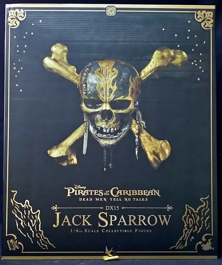 HOTTOYS MOVIE MASTERPIECE DX JACK SPARROW DX15