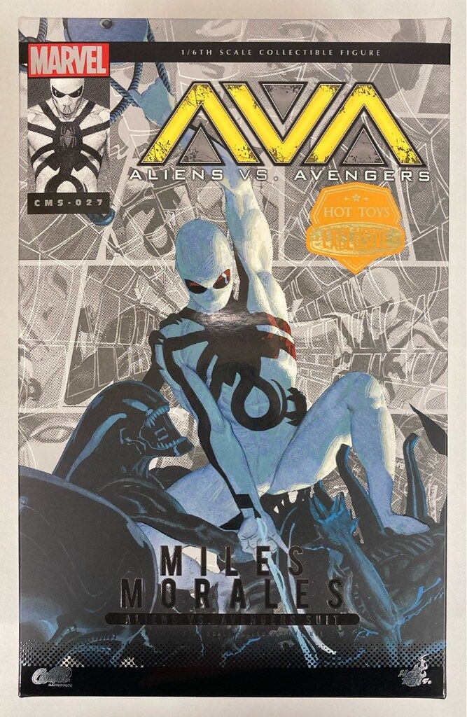 HOTTOYS COMIC MASTERPIECE MILES MORALES CMS027