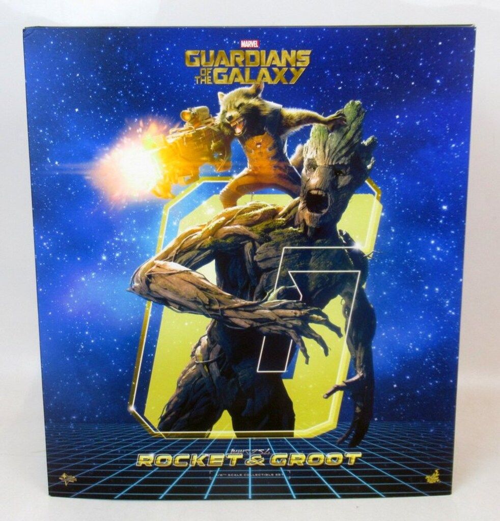 HOTTOYS MOVIE MASTERPIECE ROCKET & GROOT MMS254