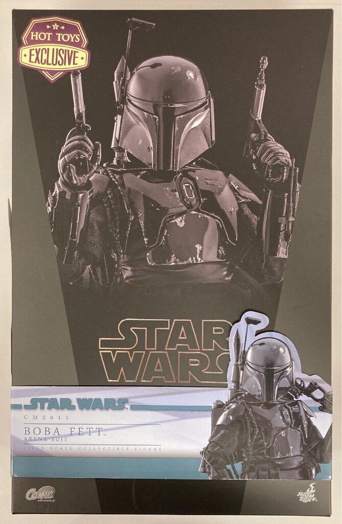 HOTTOYS COMIC MASTERPIECE BOBA FETT / ARENA SUIT CMS011
