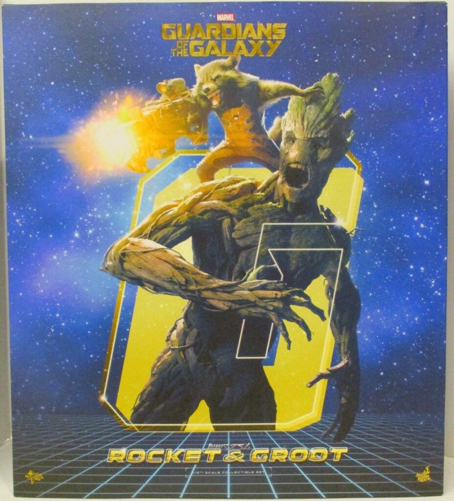 HOTTOYS MOVIE MASTERPIECE ROCKET & GROOT MM254