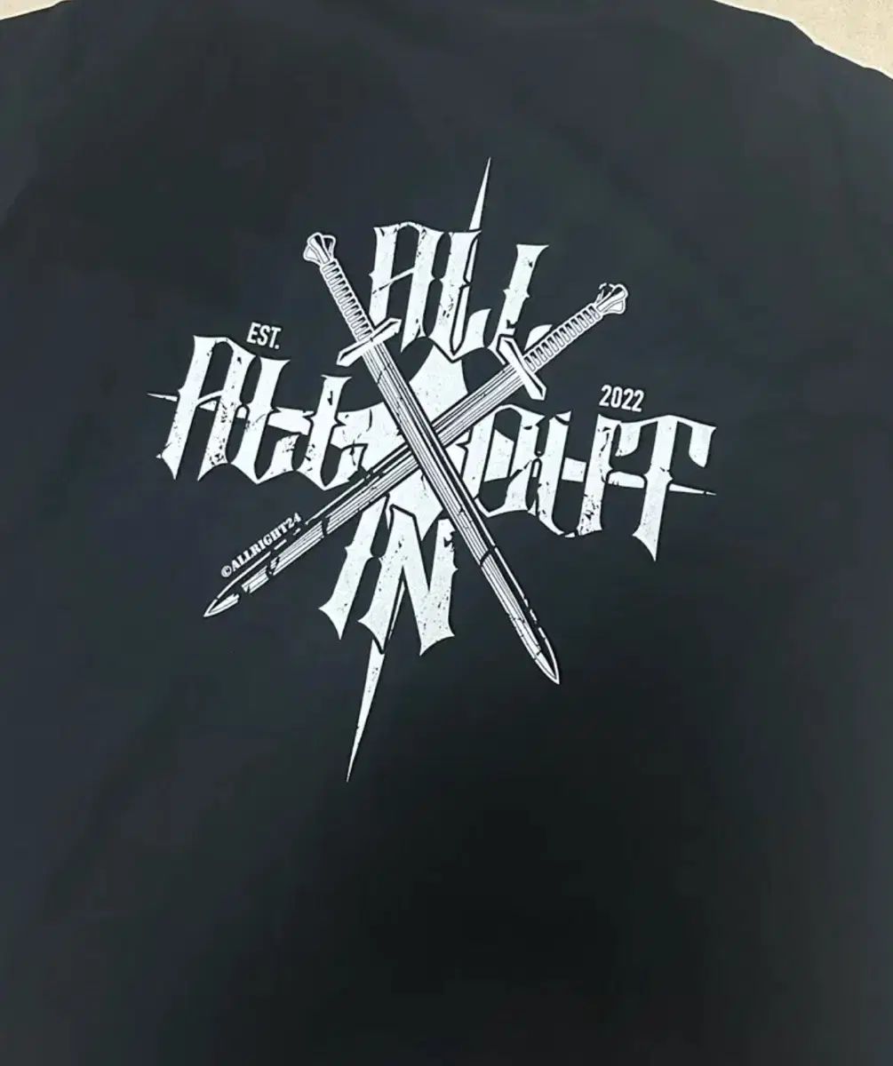 ALLRIGHT ALL IN ALL OUT 半袖