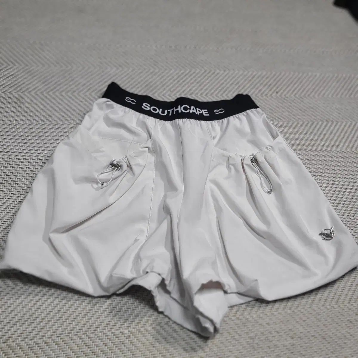 SOUTH CAPE レディース ハーフパンツ 白