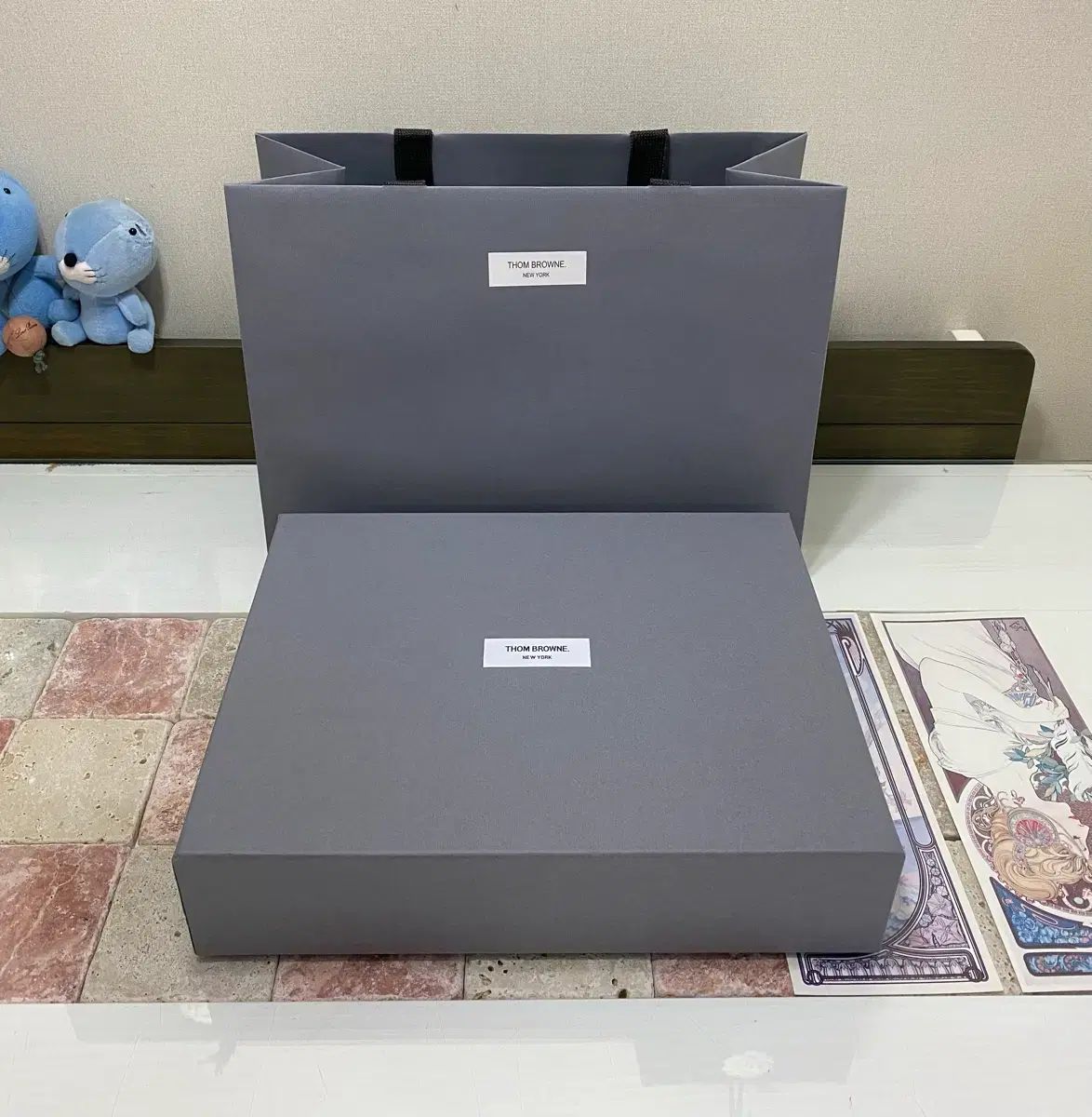 トム・ブラウン ボックス + お買い物バッグ