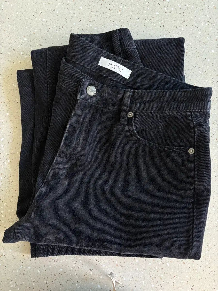 ポエト leopard low denim
