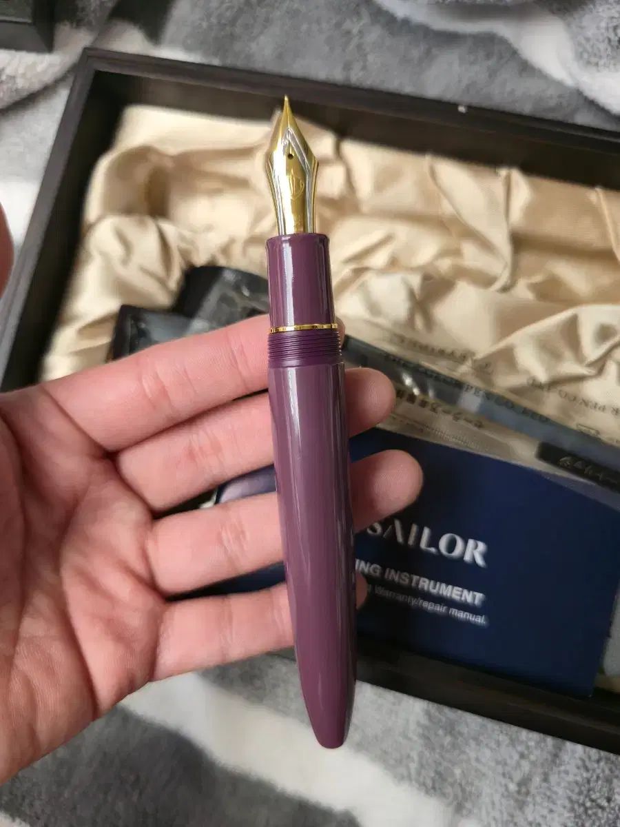 セーラー KOP カガ 21k ライラック m닙 万年筆 未使用新品